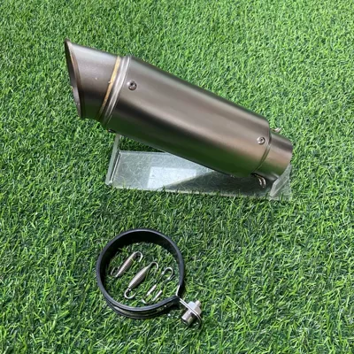 pipe 89 barrel SC — Motorcycle exhaust pipe - 89-oblique-titanium-60mm