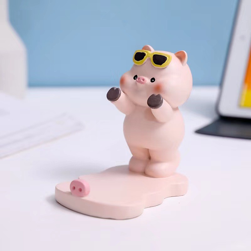 푸시 팜 피기-휴대폰 홀더
