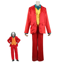 JOKER傑昆菲尼克斯 DC電影小丑西裝COS萬聖節cosplay表演西服服裝