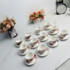 Ceramics, coffee afternoon tea, set, simple and elegant design, creative gift