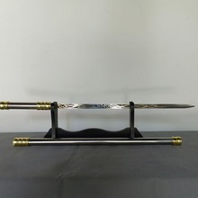 龙泉市刀剑 不锈钢HK5516竹节手杖剑 镇宅 兵器未开刃