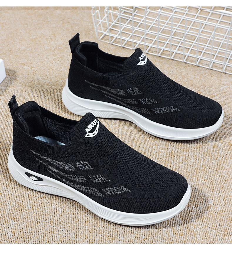 Unisex Sports Solid Color Round Toe Casual Shoes display picture 7