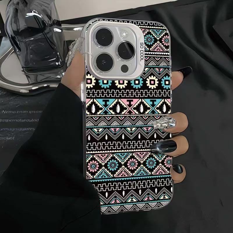 El nuevo patrón de dosel es adecuado para la carcasa del teléfono móvil iphone16 Apple 15promax/14 Europa y América 13/12 personalidad 11