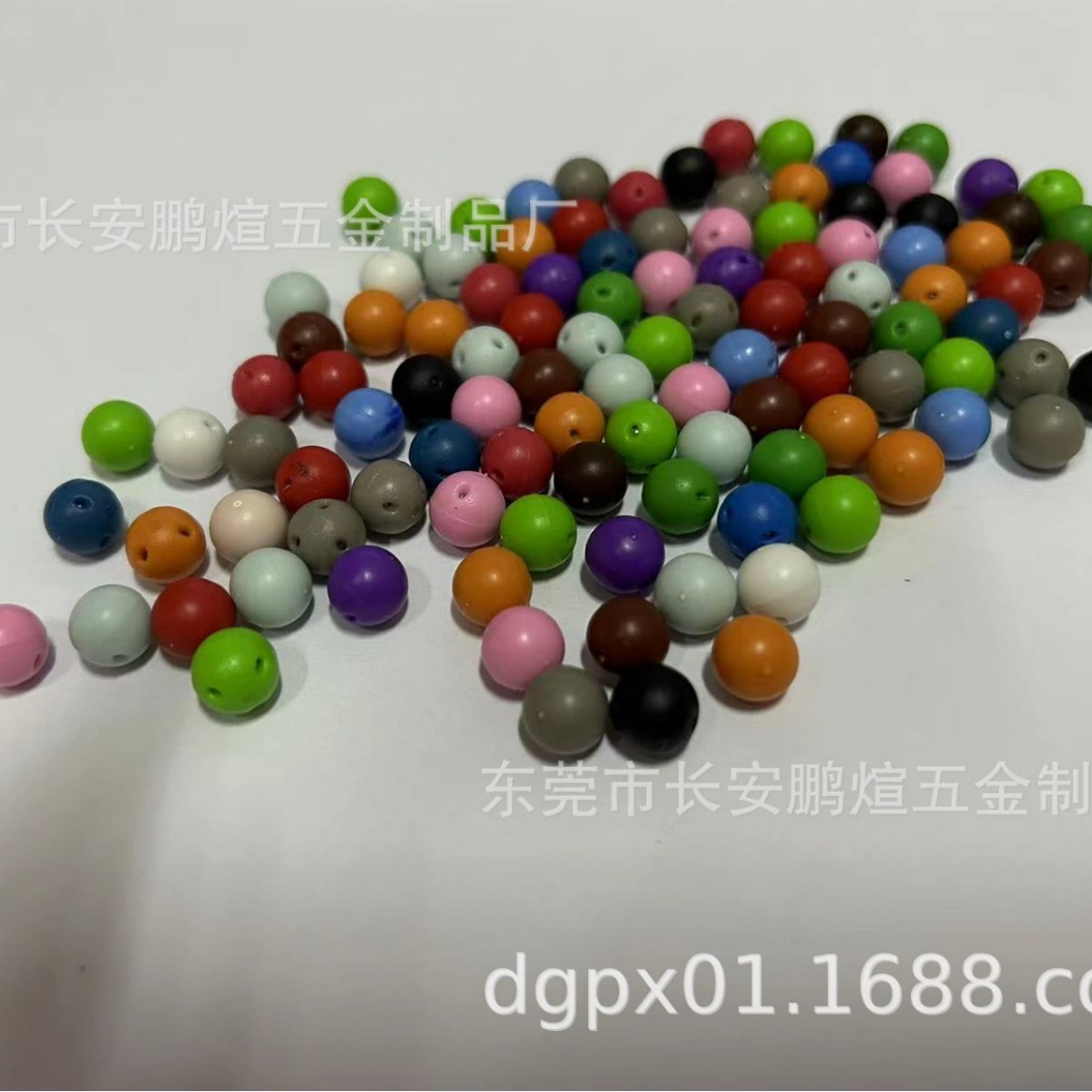 大量现货15种6MM包胶钢珠8MM彩色钢珠迷宫轨道走珠彩色实心珠