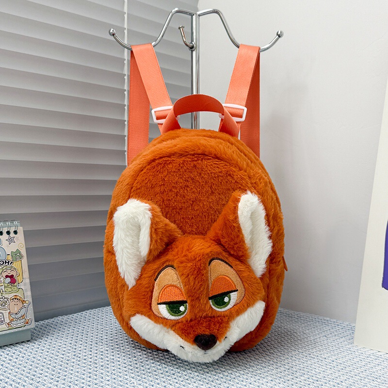 Disney Officially Licensed Mickey and Judy from Zootopia Plush Toy Backpack Doll Disney Officially Licensed Mickey and Judy from Zootopia Plush Toy Backpack Doll