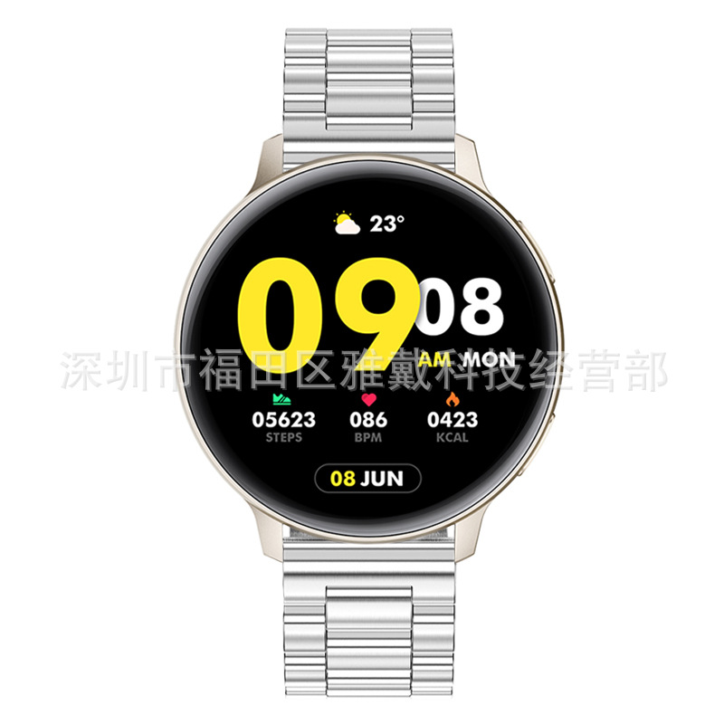 Cross-border S53 reloj inteligente ritmo cardíaco sangre oxígeno presión arterial sueño paso conteo Bluetooth llamada pulsera inteligente reloj deportivo
