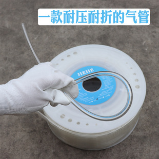 Imported PU transparent gas pipe air pump hose explosion-proof high pressure pipe air compressor transparent pneumatic line rope