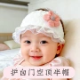 空顶蕾丝遮阳防晒胎帽