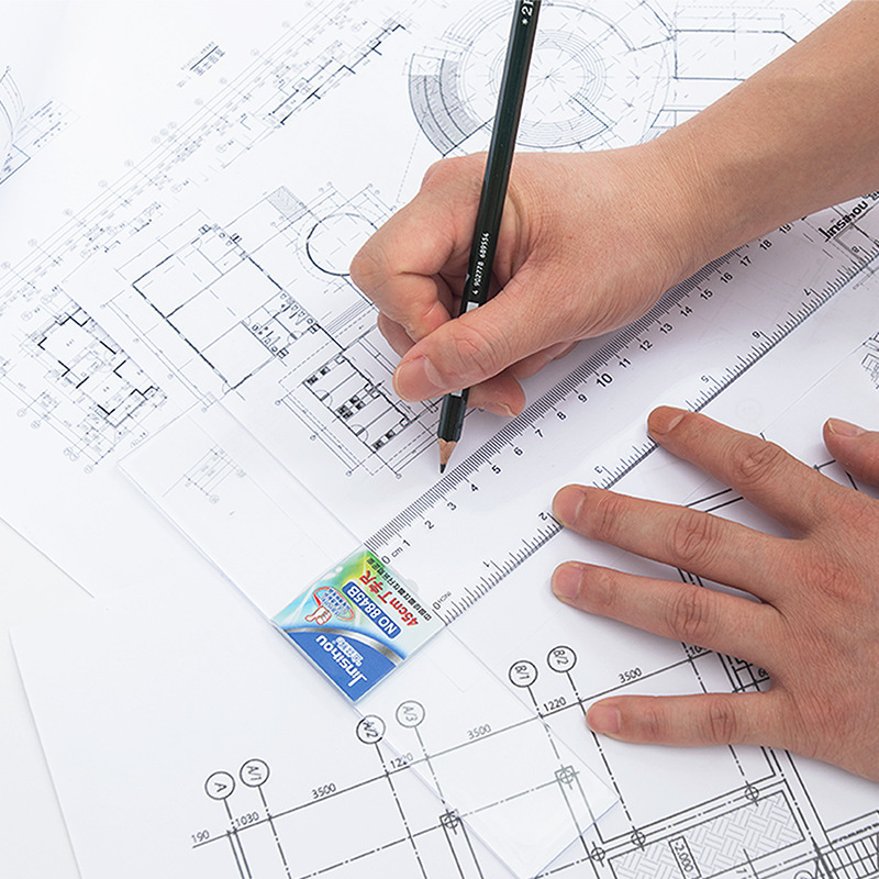 Monos de oro T-regla 80cm T-regla T-regla de diseño T-regla de diseño de artículos de arte para estudiantes