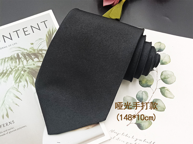 En stock color sólido negro cremallera lazo de los hombres y las mujeres perezoso moda casual mate brillante camisa decorativa mano golpeando