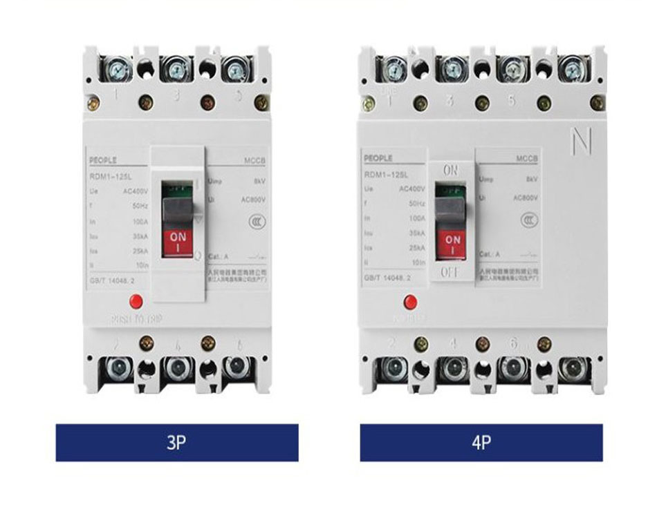 供应 RDM1-400H/4300  塑壳断路器  原厂 人民电器集团有限公司