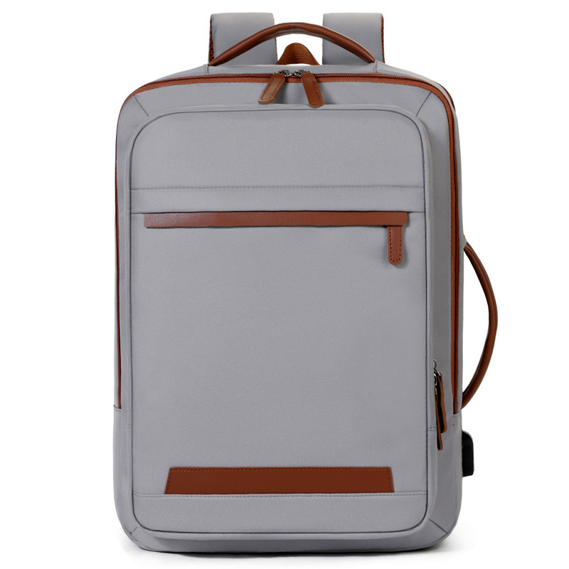 Mochila multifuncional de expansión USB carga portátil multicapa simple multifuncional bolsa de negocios mochila de viaje