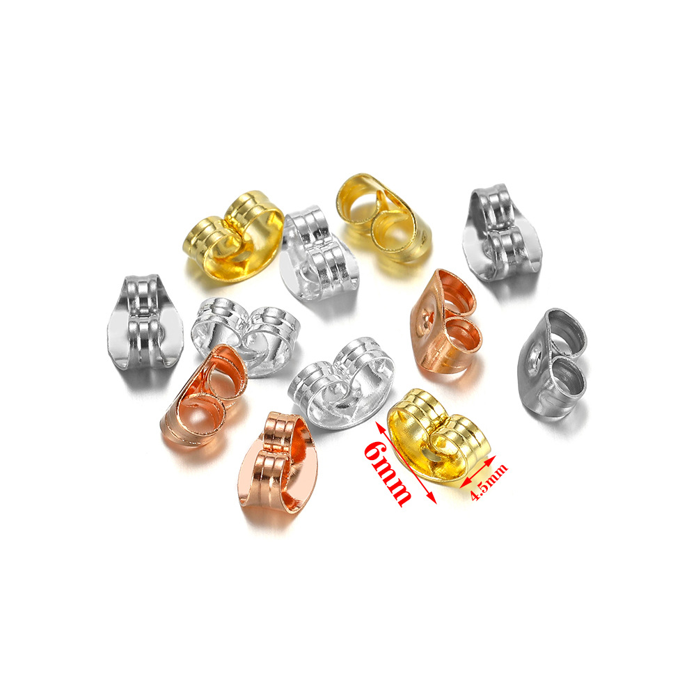 15g Weight Earplug Jewelry Making Type 1 Piece 4.5*6mm 304 Stainless Steel Solid Color Earplug