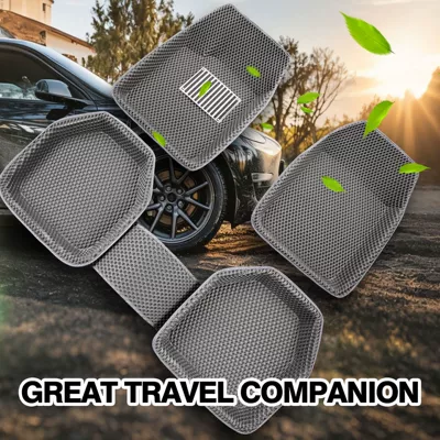 New cross-border car floor Universal Foot Pad - gray-universal
