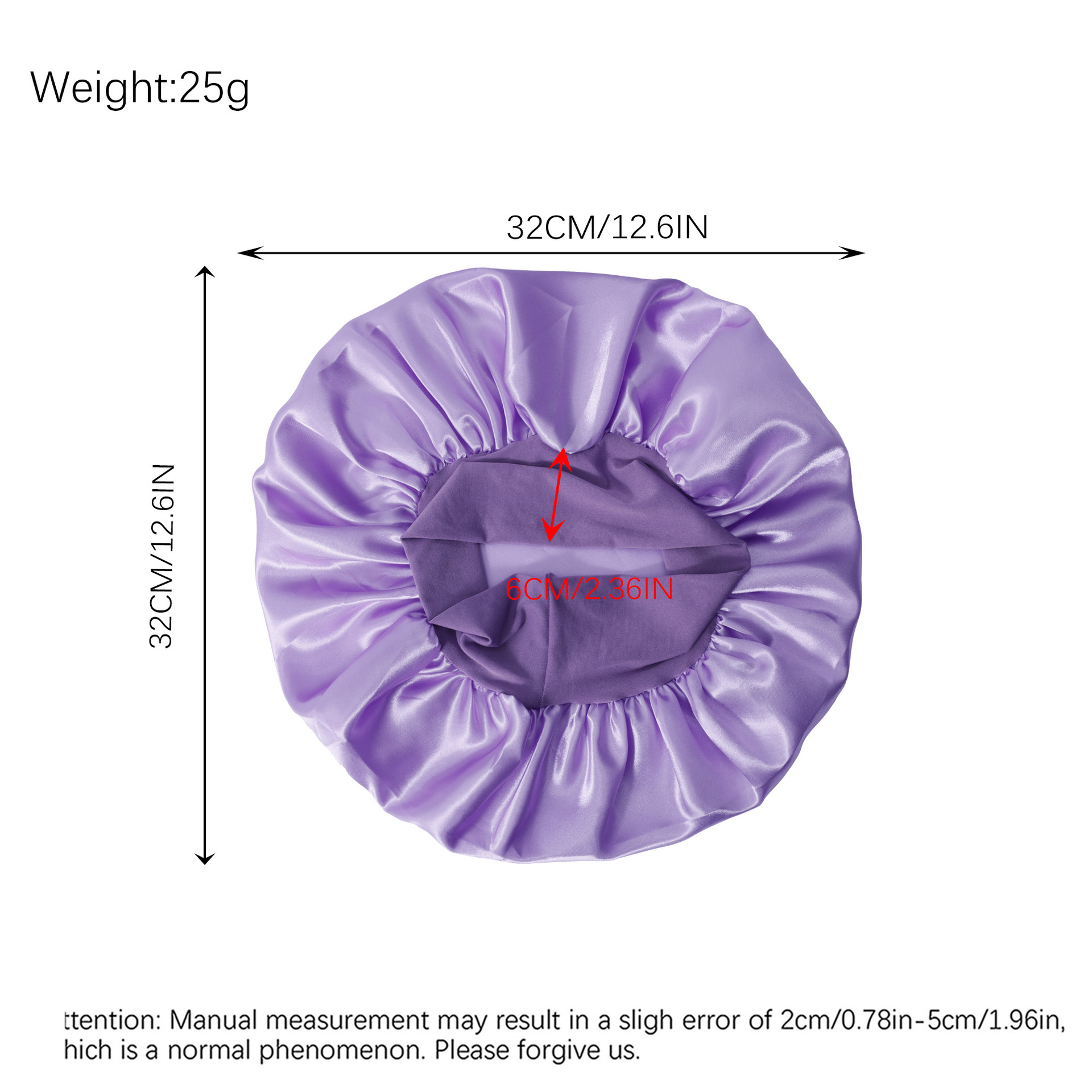 Europa y América clásica sombrero de baño de color sólido adulto transfronterizo moda transfronterizo satén amplio sombrero de dormir damas quimioterapia cuidado del cabello