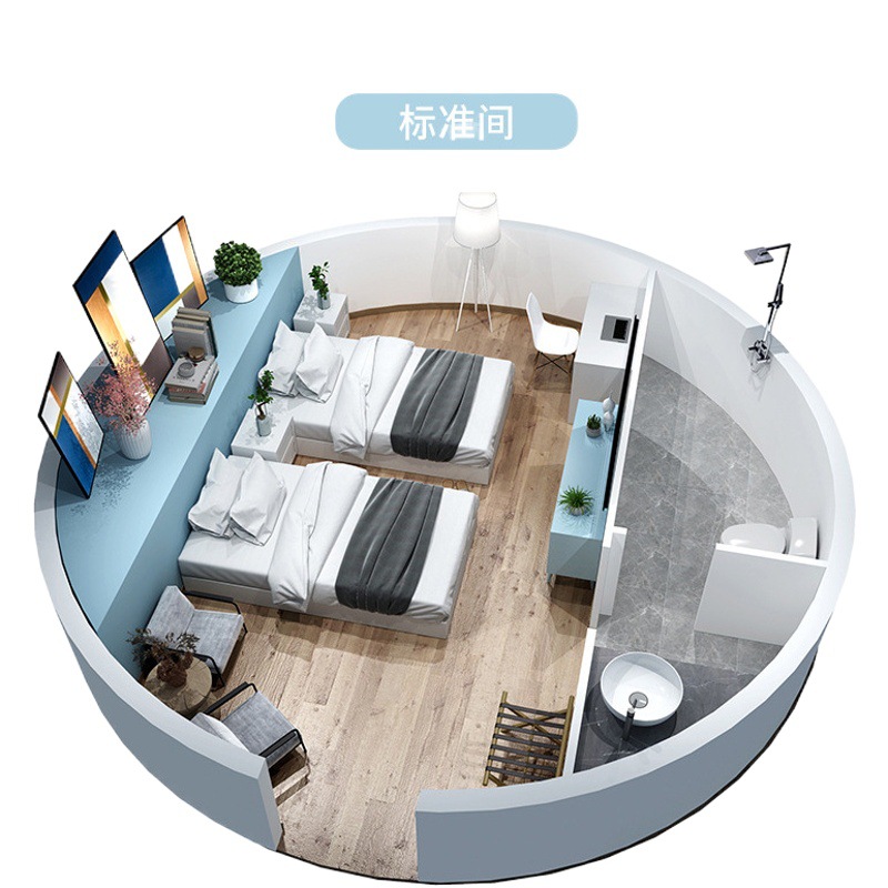 Grafeno Cúpula Casa de la seta Casa del pan al vapor huevo Casa Cúpula Casa esférica casa yurta B & B