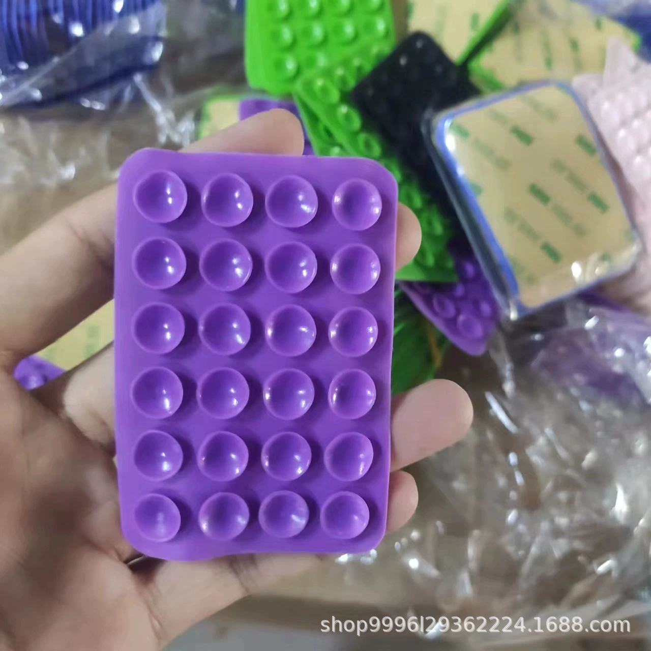 Silicone square mobile phone, universal tubing, storage system