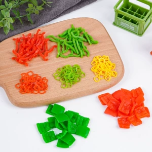 Модели кусочков зелёного перца для DIY-декора