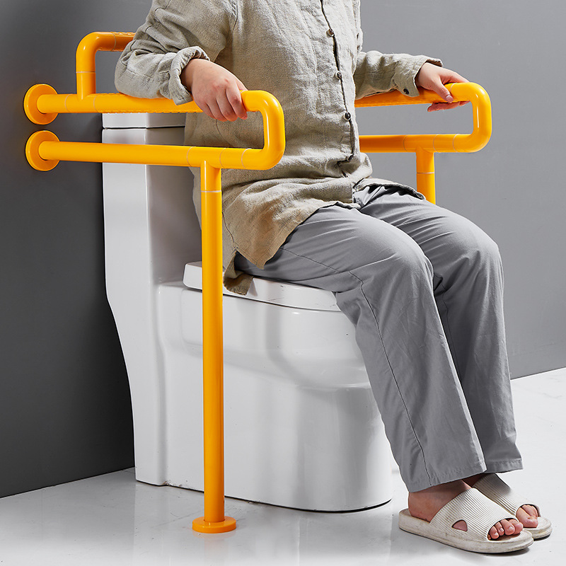 衛生間適老化改造不鏽鋼馬桶扶手架殘疾人廁所起身防護小便池扶手
