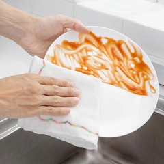 Thickened Rainbow Non-stick Absorbent Dish Cloth, Anti-oil, No Shedding, Dishwashing Towel, Stain Removal Cotton Rag, Scouring Pad