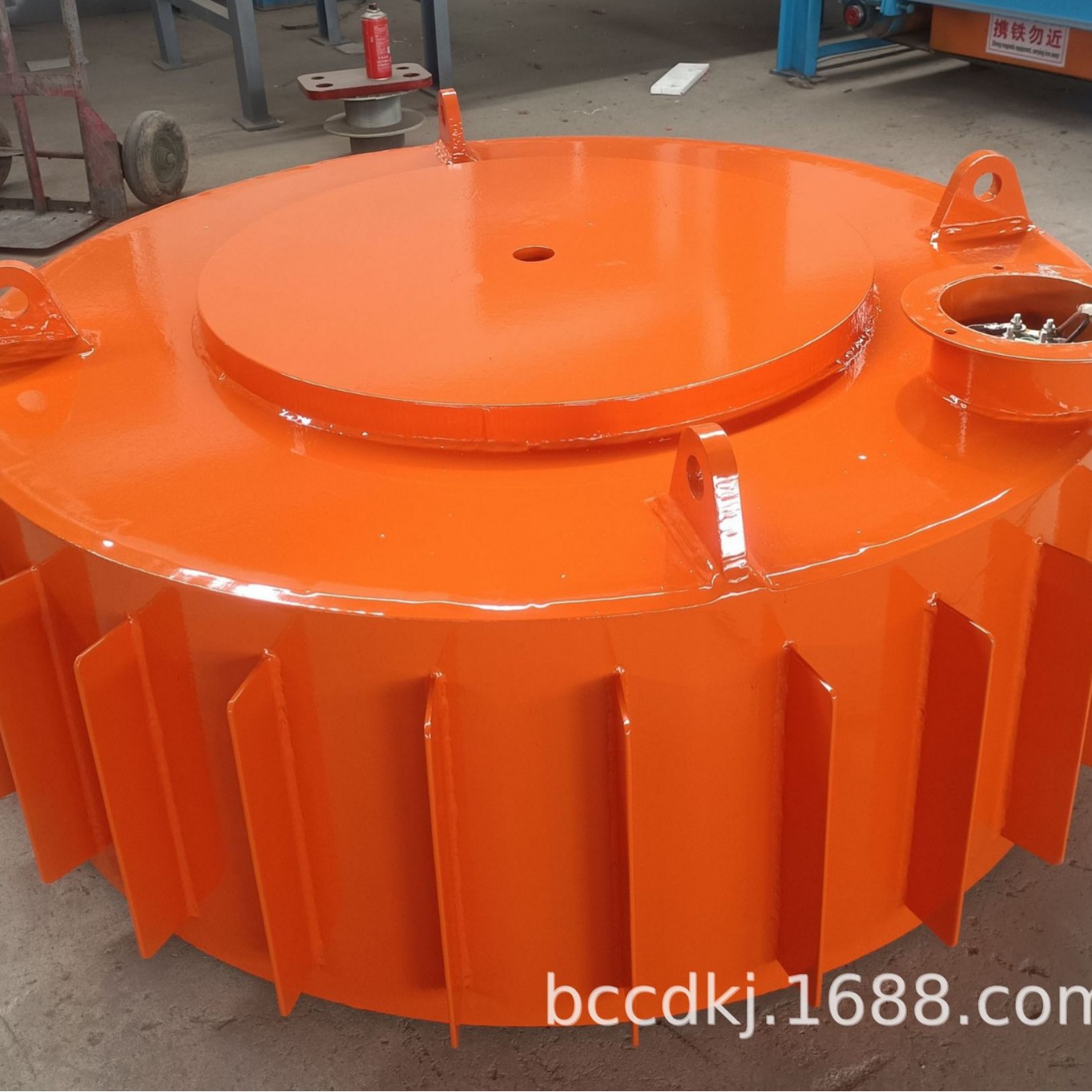 电磁除铁器电源箱悬挂式输送带电磁铁工业圆形RCDB电磁吸铁器