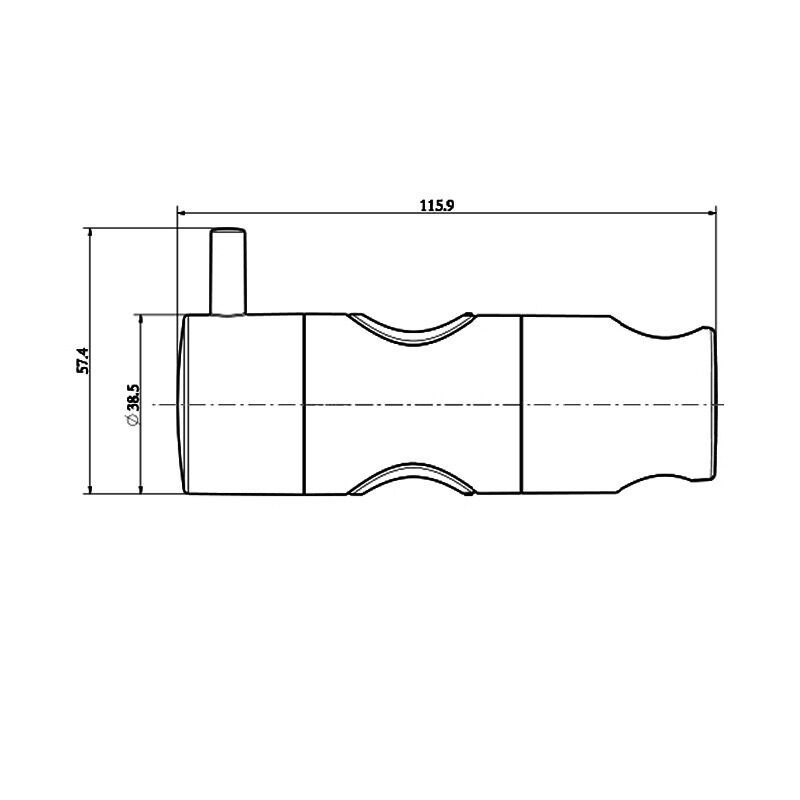 The original manufacturer of the push-button sliding sleeve ABS shower head lift, mid-insert sliding sleeve seat, direct buckle type shower head bracket Item Picture