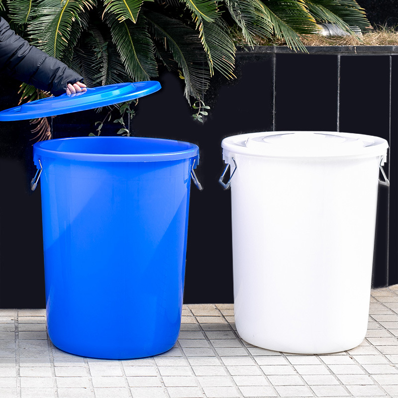 批垃圾桶大号商用酒店厨房工业环卫大容量有盖无盖家用收纳塑料水