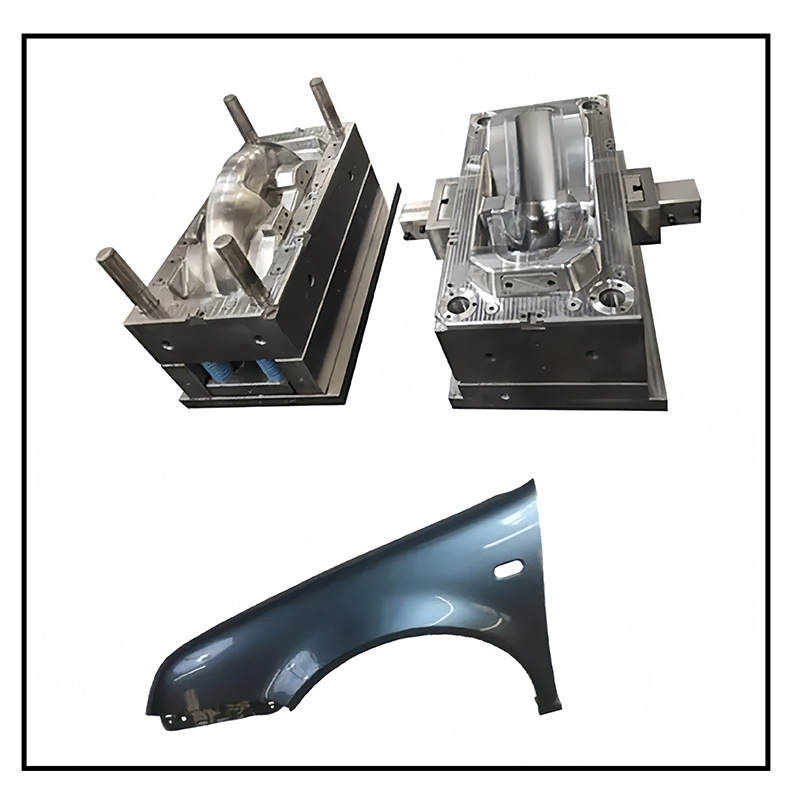 Automobile Fender Parts Mold Development Plastic Parts Injection Molding Injection Molding Manufacturing Factory in stock