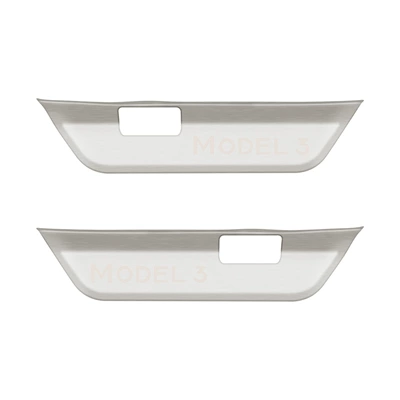 Şüşə kənarı xromları/moldingləri – Door Welcome Pedal - renewal-3-rear-door-white-matte-model
