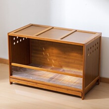 抽屉饲养箱鹦鹉芦丁鸡鹌鹑专用鸟笼温控保温育雏箱宠物兔子刺猬