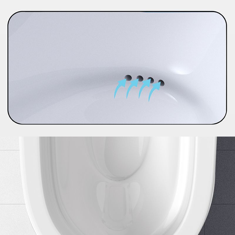 The first-level water efficiency of the toilet is enhanced. The seat is designed with a vortex opening. It features a four-hole super vortex siphon borderless toilet undefined