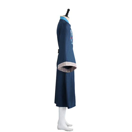 Pharmacy Girl's Whisper Cosplay Costume Nishi Dark Blue Official Suit Cosplay Anime Stage Performance Costume