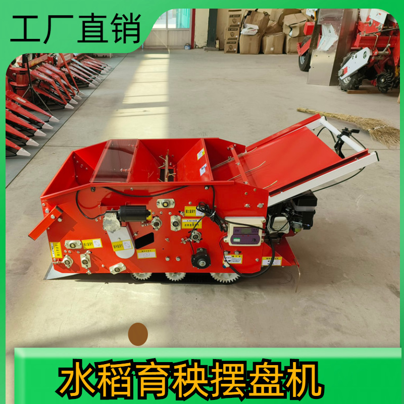 育秧摆盘机厂家 水稻秧苗摆盘机 水稻底土播种摆盘机