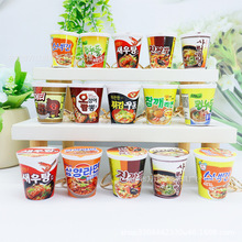 仿真韩国杯面钥匙扣 跨境泡面桶吊饰 微缩食玩钥匙挂件