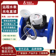 埃美柯LXLY485远程水表光电直读式智能可拆卸远传自动抄表时代仪