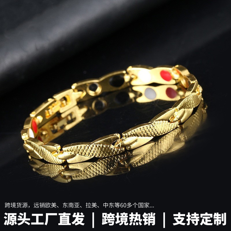 Men's detachable dragon bracelet Europe and the United States cross-border jewelry new fashion cross-border simple couple bracelet wholesale
