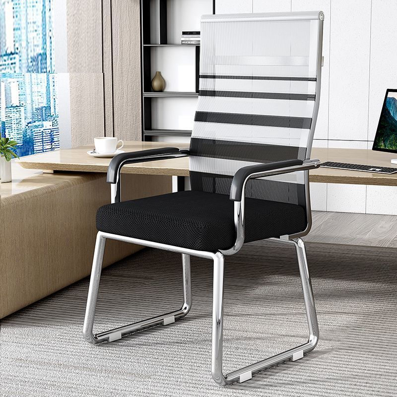 办公椅子员工舒适家用弓形网椅职员会议椅电脑椅靠背椅一件包邮