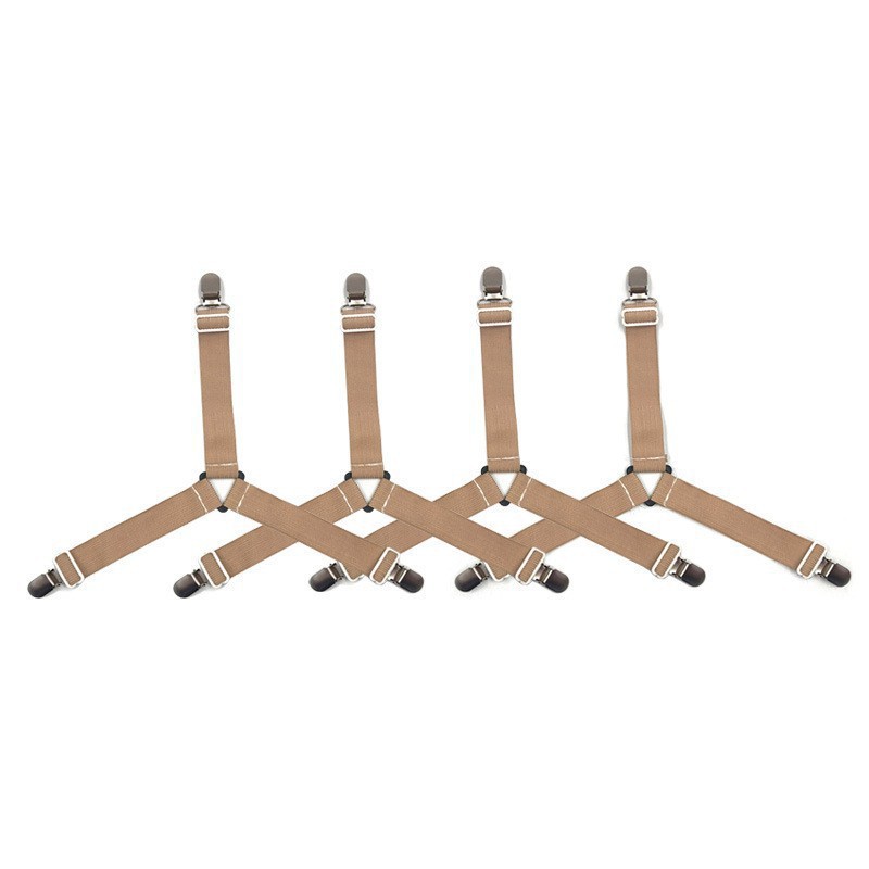 4pcs botón ajustable antideslizante fijo ropa pantalones pie de ventana fijador de sábanas multifuncional en stock