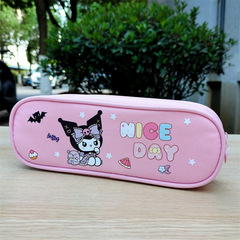 新款庫洛米筆袋加長牛津布文具袋鉛筆盒小女孩可愛鉛筆袋兒童禮物