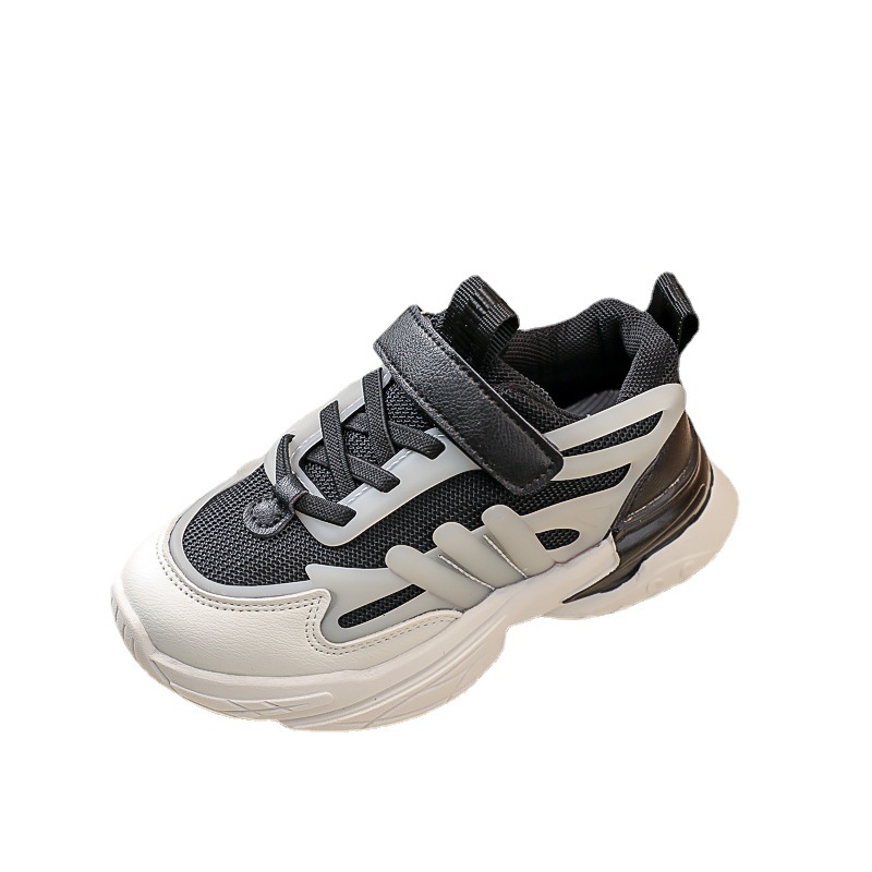 Zapatos luminosos para niños, otoño 2025, nuevo estilo coreano, zapatos deportivos para niños, zapatos de suela blanda para niñas, zapatos de papá, zapatos para correr para estudiantes