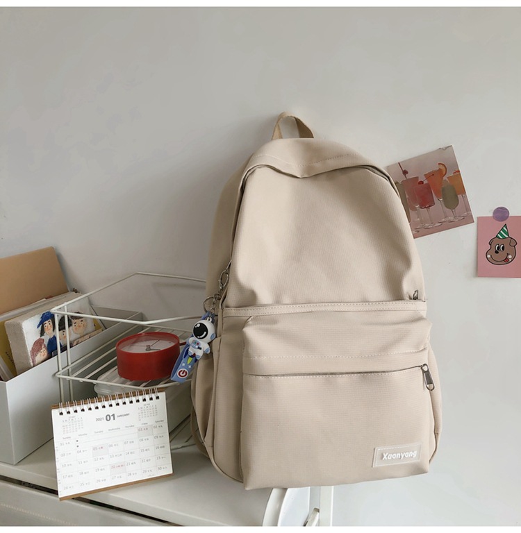 Schoolbag Female Korean Style Japanese Style Harajuku Ins College Style Junior High School Student High School and College Student Backpack LargeCapacity Backpackpicture10