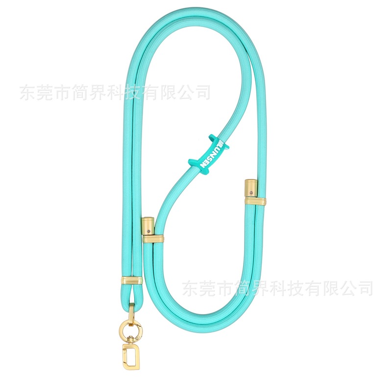 新製品の携帯電話ストラップ、斜め掛け、高級感のある編み込み、暗号化された、8MMのネックストラップ、調節可能なポリエステル製の吊り下げ紐|undefined