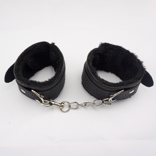 SM plush handcuffs flirting and binding adult sex toys couple bondage training alternative set toys wholesale