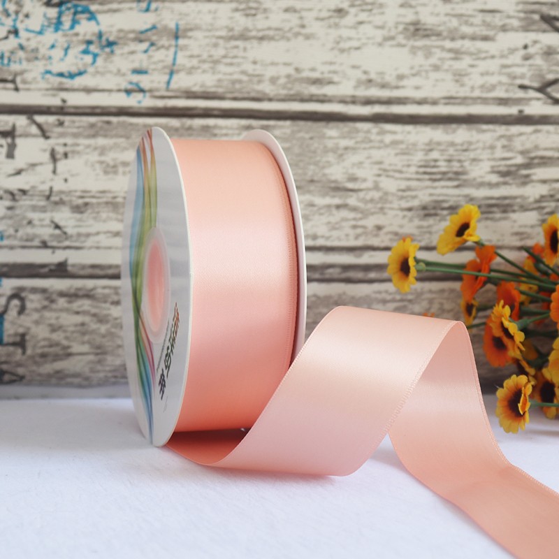 Cinta de satén de doble cara de 4 cm para manualidades, cinta de poliéster, cinta para flores, cinta de seda, cinta para decoración de pasteles, cinta para cajas de regalo, accesorios para el cabello, lazos para regalo image 6