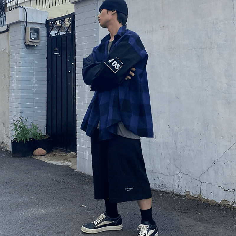 Undermycar logotipo LOGO letras bordadas lazos de dibujo elásticos hombres pantalones cortos casuales sueltos