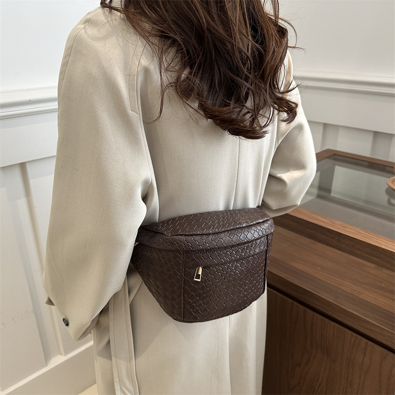 Bolso casual de color sólido popular de este año 2024 invierno nuevo estilo salvaje