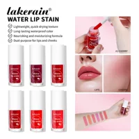Lip balm, lipstick, face blush, lip gloss