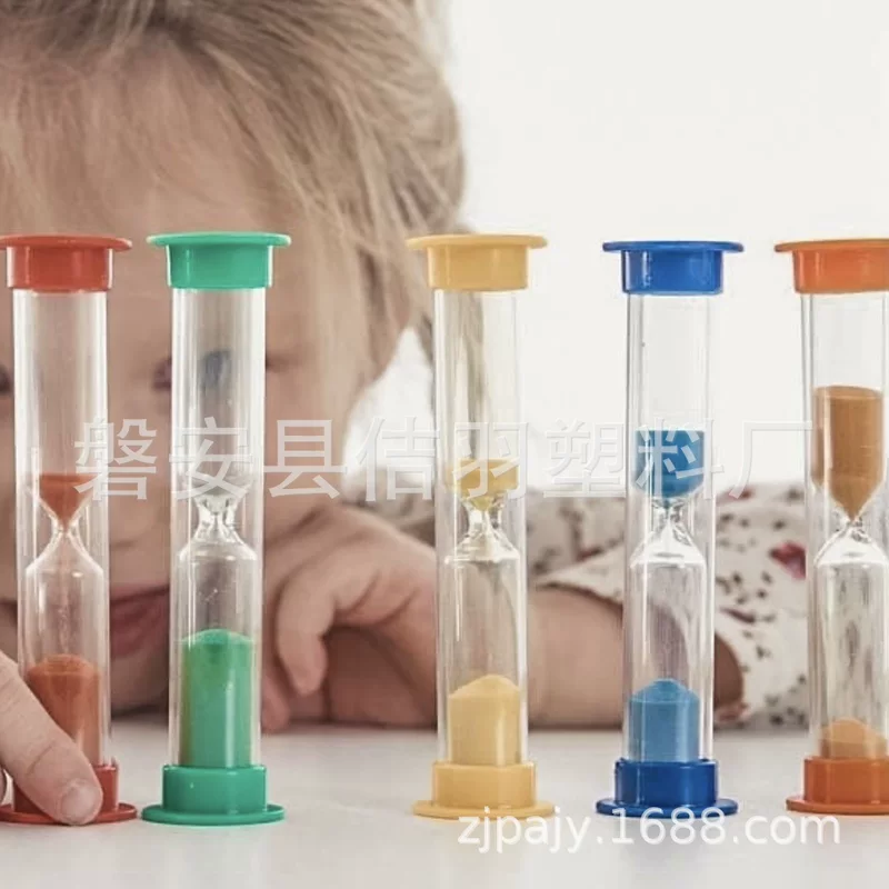 One-minute hourglass timer creative children's hourglass anti-drop ornament time sand hourglass small gift hourglass