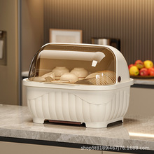 包邮厨房沥水碗柜简约风带盖防尘碗盆家用分区碗盆收纳沥水碗架