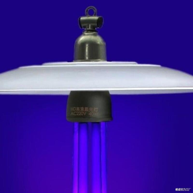 External Insect Trap Lamp for Fish Ponds, Insect and Worm Attracting Lamp, Moth Trap, Agricultural Insecticide, Black Light Insect Killing Bulb, Waterproof